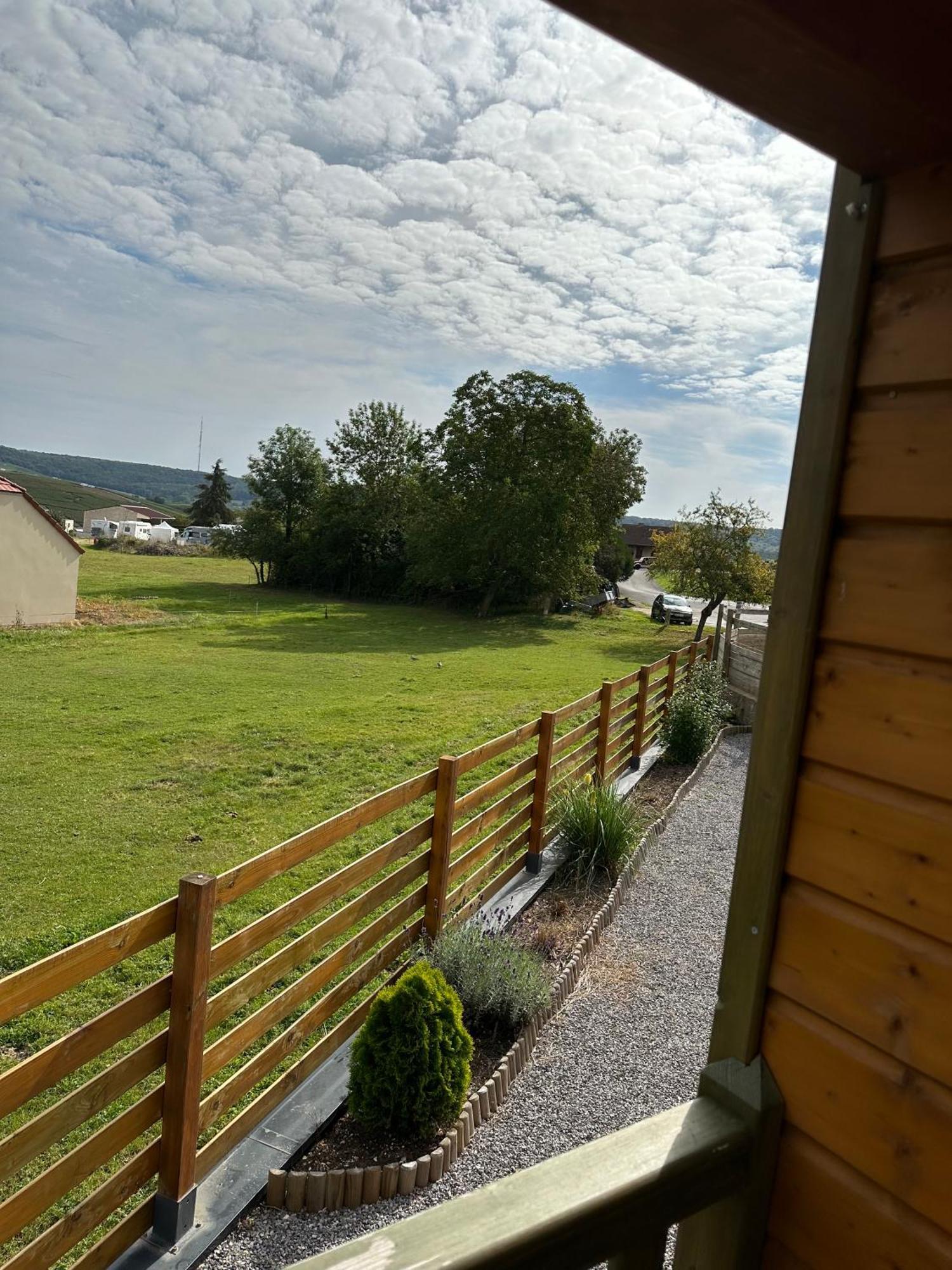 Chez Celia, Roulotte En Champagne Villa Fleury-la-Riviere ภายนอก รูปภาพ
